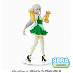 SEGA: Re:Zero - Starting Life in Another World - Emilia (Oktoberfest Ver.) PM Figure (ONLINE ORDER ONLY)