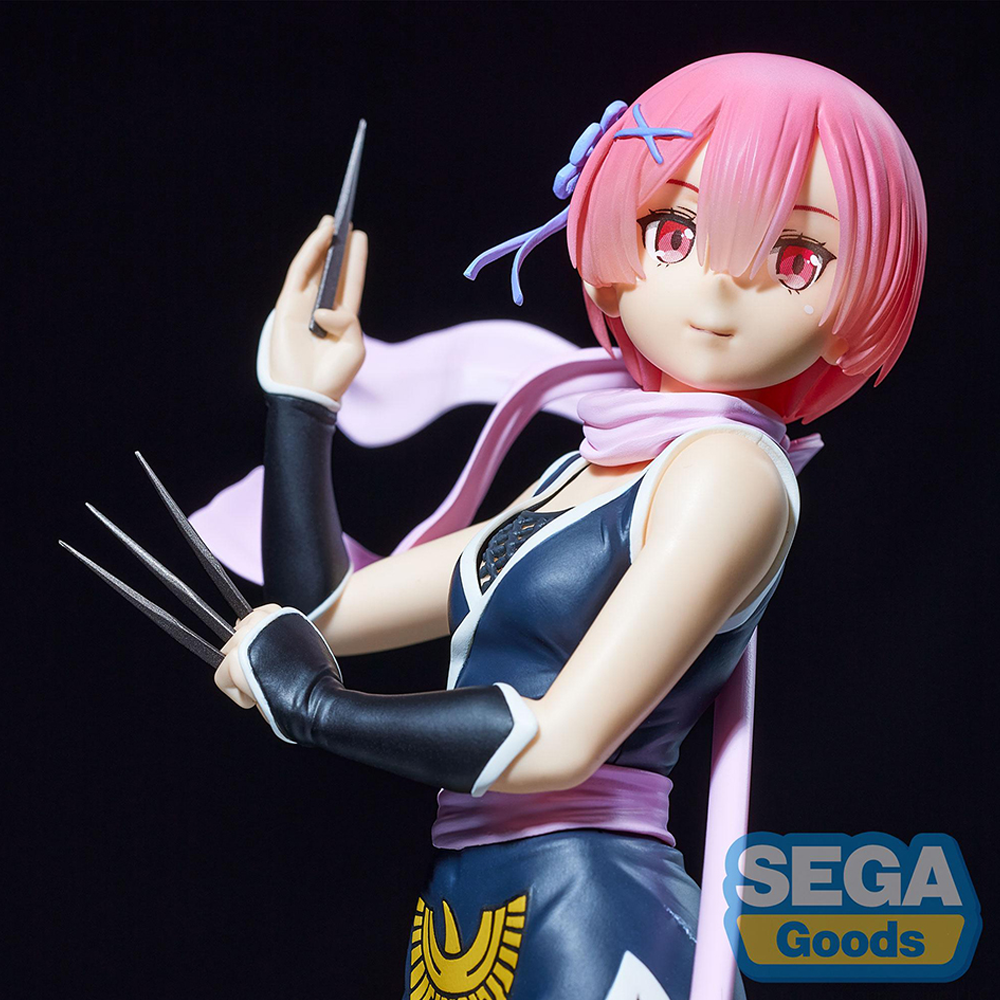 SEGA: Re:Zero Starting Life in Another World - Ram (Kunoichi Tobi Ver.) SPM Figure (ONLINE ORDER ONLY)