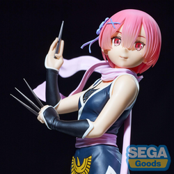 SEGA: Re:Zero Starting Life in Another World - Ram (Kunoichi Tobi Ver.) SPM Figure (ONLINE ORDER ONLY)