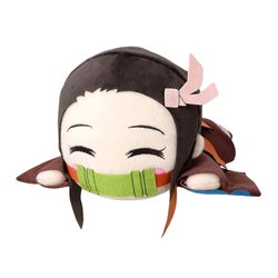 SEGA: Nesoberi Lay-Down Plush: Demon Slayer: Kimetsu no Yaiba - Nezuko Kamado (Smiling) (ONLINE ORDER ONLY)