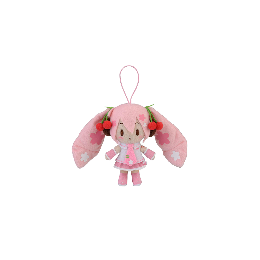 SEGA: Vocaloid - Sakura Miku (Blank Look) MP Fluffy Mascot Plush (ONLINE ORDER ONLY)