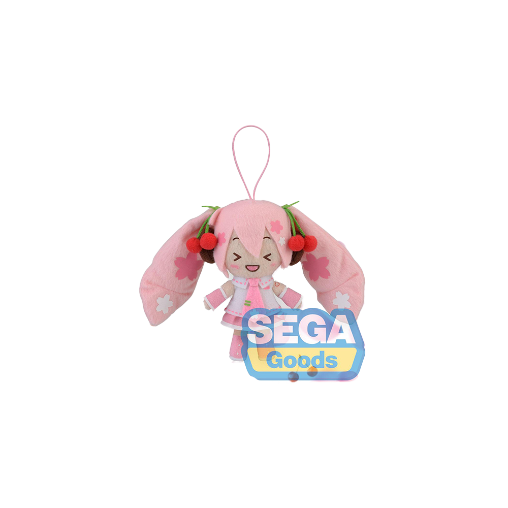 SEGA: Vocaloid - Sakura Miku (Screaming) MP Fluffy Mascot Plush (ONLINE ORDER ONLY)