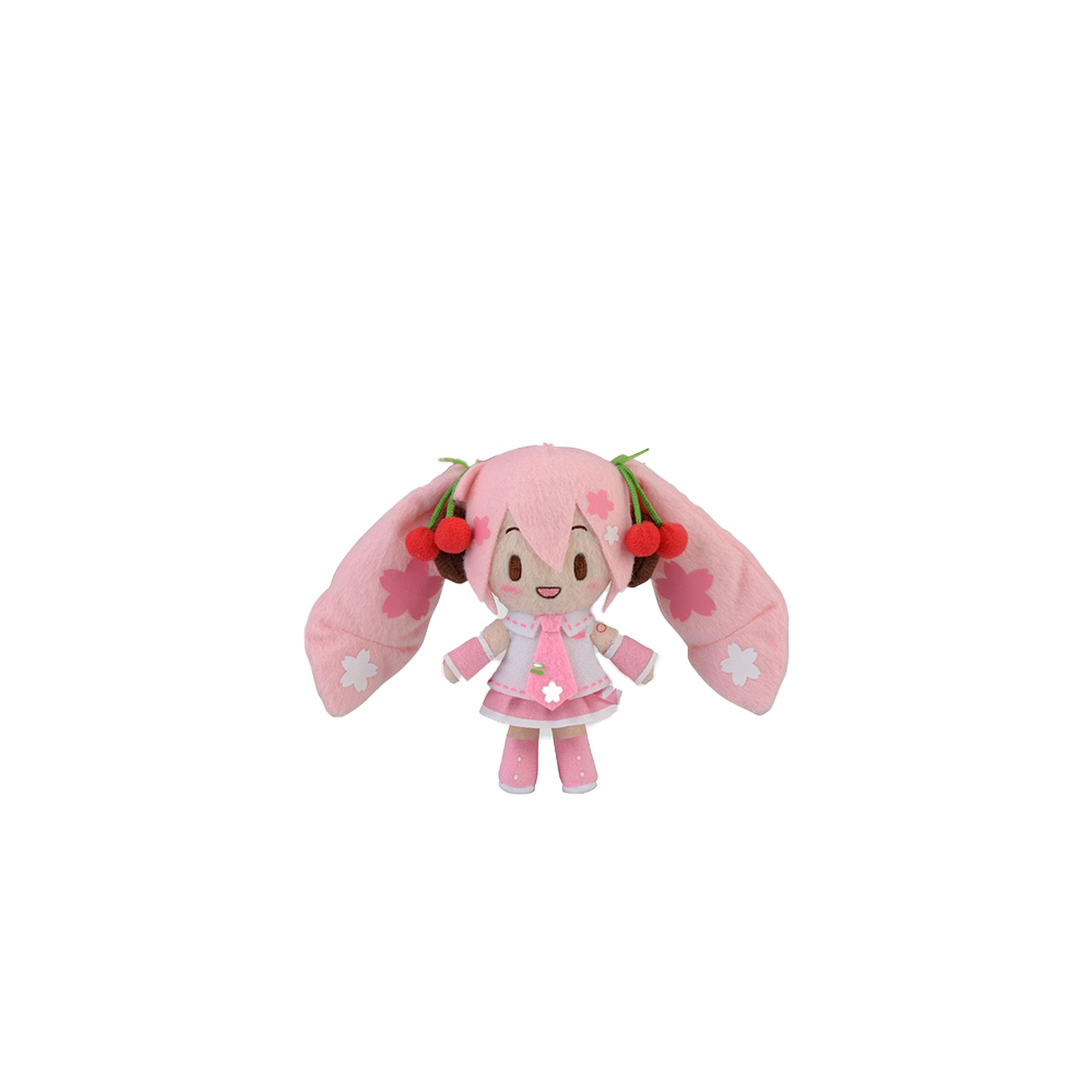 SEGA: Vocaloid - Sakura Miku (Smiling) MP Fluffy Mascot Plush (ONLINE ORDER ONLY)