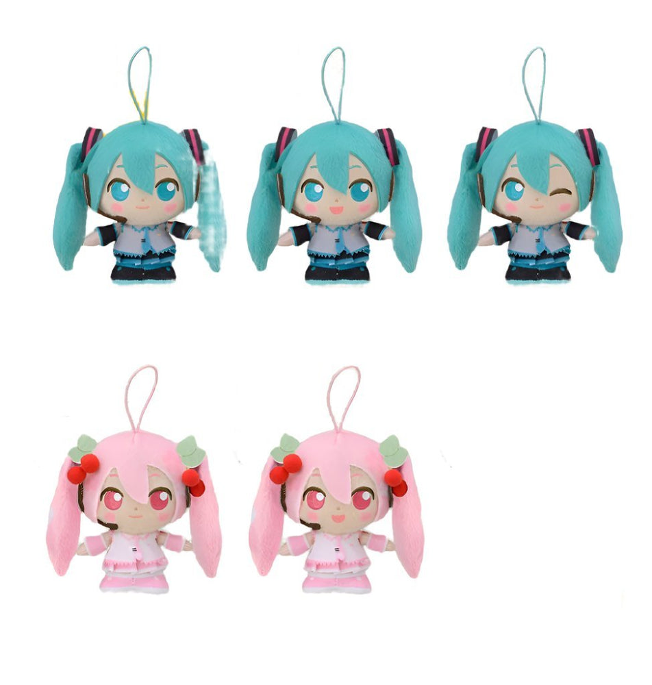 Hatsune Miku MP Mascot Series Hatsune Miku & Sakura Miku Plush (ONLINE ORDER ONLY)