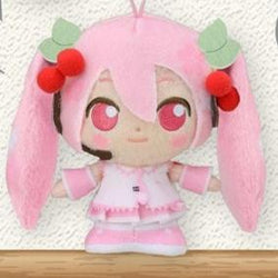 Hatsune Miku MP Mascot Series Hatsune Miku & Sakura Miku Plush (ONLINE ORDER ONLY)