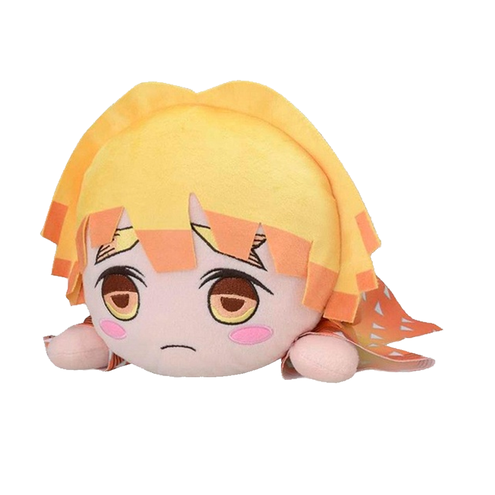 SEGA: Nesoberi Lay-Down Plush: Demon Slayer: Kimetsu no Yaiba - Zenitsu Agatsuma (Normal) SP Plush (ONLINE ORDER ONLY)