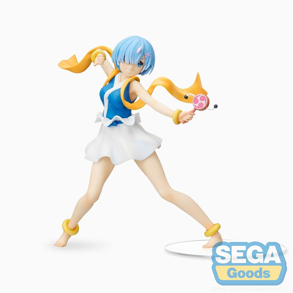 SEGA: Re:Zero Starting Life in Another World - Rem (Thunder God Ver.) SPM Figure (ONLINE ORDER ONLY)
