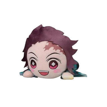 SEGA: Nesoberi Lay-Down Plush: Demon Slayer: Kimetsu no Yaiba - Tanjiro Kamado (Smiling) SP Plush (ONLINE ORDER ONLY)