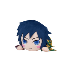 SEGA: Nesoberi Lay-Down Plush: Demon Slayer: Kimetsu no Yaiba - Giyu Tomioka (Normal OR Scornful) SP Plush (ONLINE ORDER ONLY)