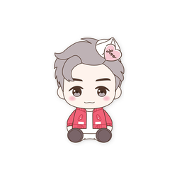 SEGA: BTS TinyTan Sweet Time - RM SP Osuwari Sit-Down Plush (ONLINE ORDER ONLY)