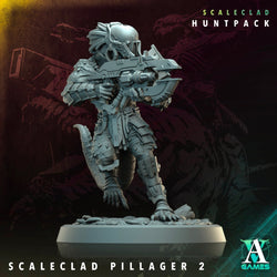 3D Printed Archvillain Games Scaleclad Pillager Scaleclad Huntpack 28 32mm D&D (Online Only)