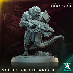 3D Printed Archvillain Games Scaleclad Pillager Scaleclad Huntpack 28 32mm D&D (Online Only)