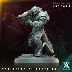 3D Printed Archvillain Games Scaleclad Pillager Scaleclad Huntpack 28 32mm D&D (Online Only)