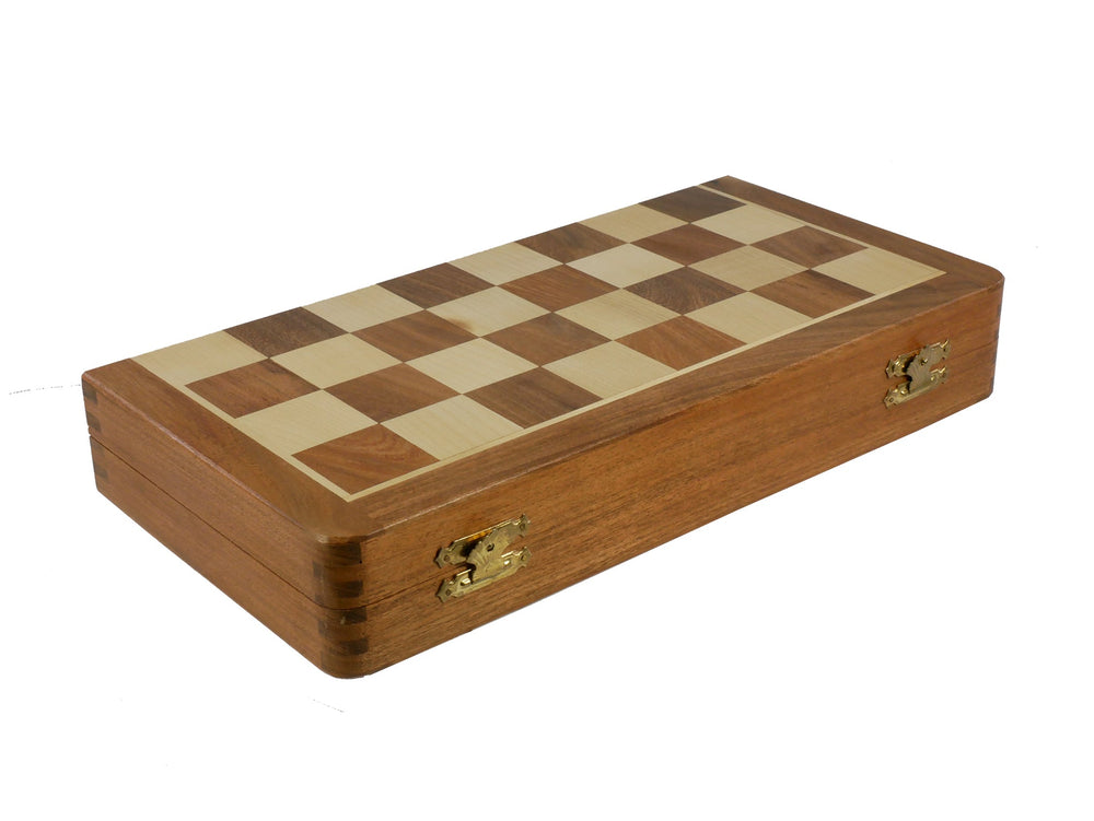 Chess Set - 14" Folding wood Magnetic Chess Set (ONLINE ORDER ONLY)