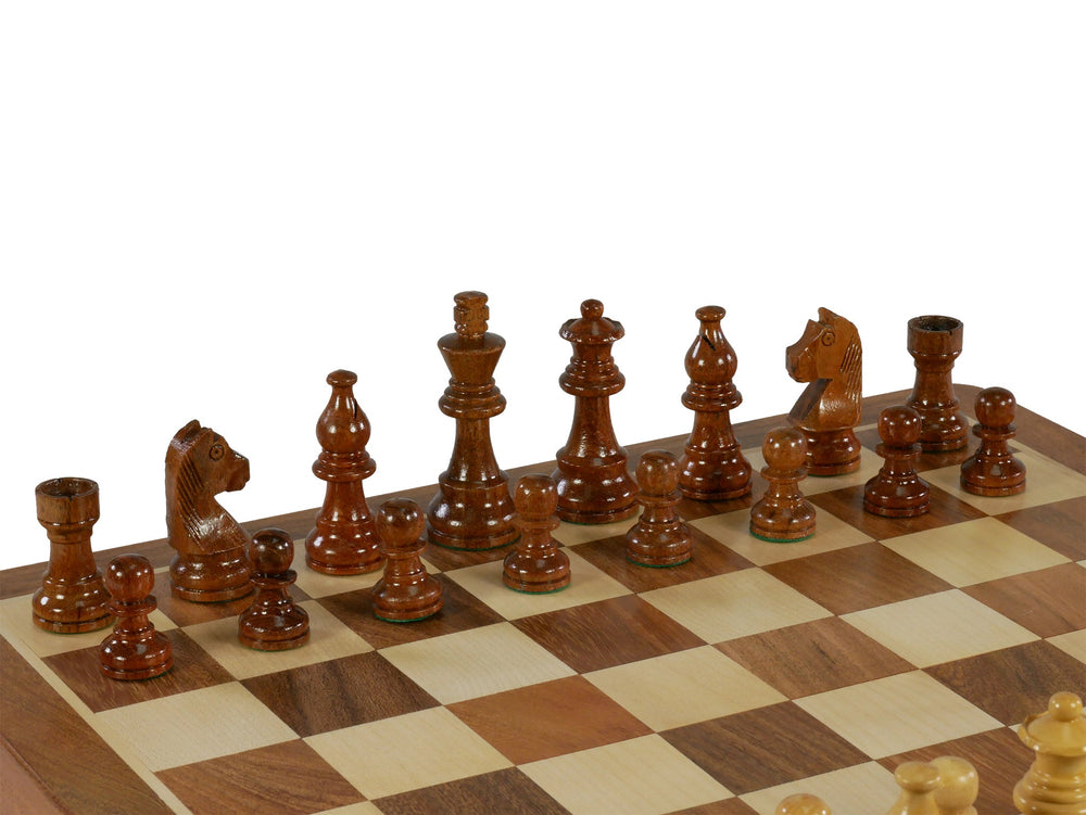 Chess Set - 14" Folding wood Magnetic Chess Set (ONLINE ORDER ONLY)