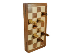 Chess Set - 14" Folding wood Magnetic Chess Set (ONLINE ORDER ONLY)