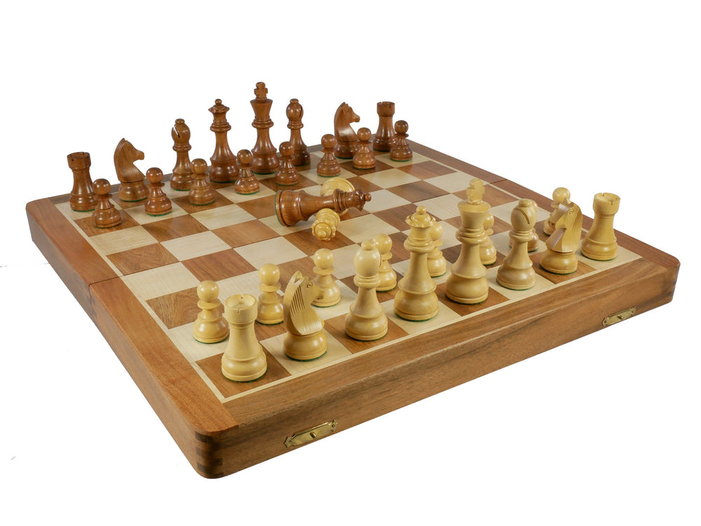 Chess Set - 18" Sheesham Folding Set (ONLINE ORDER ONLY)