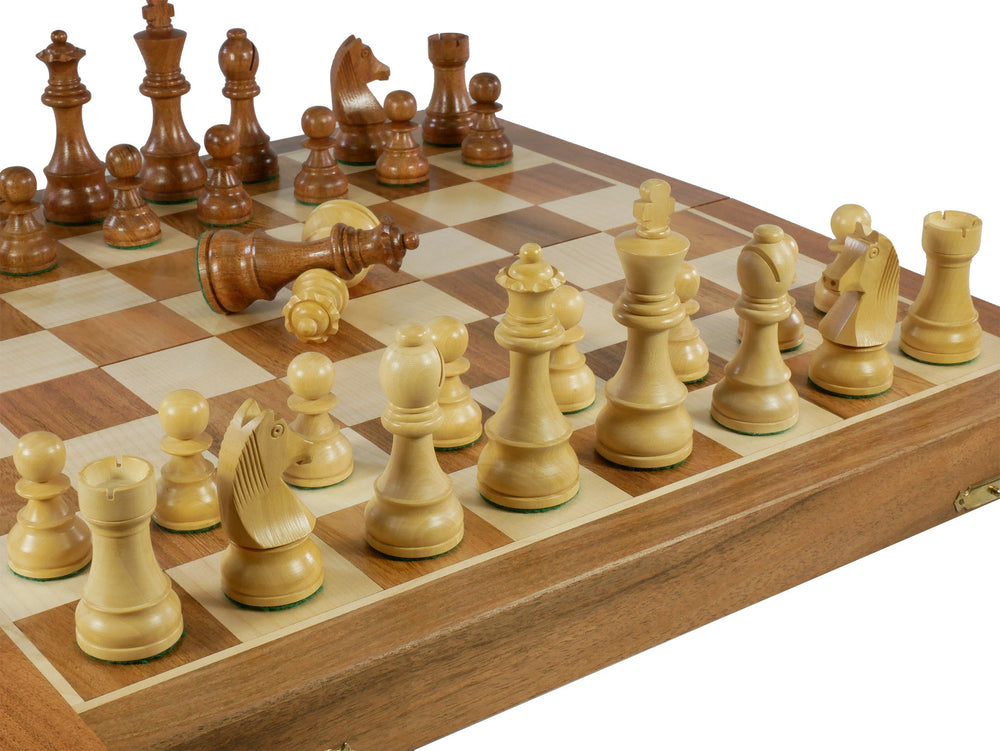Chess Set - 18" Sheesham Folding Set (ONLINE ORDER ONLY)