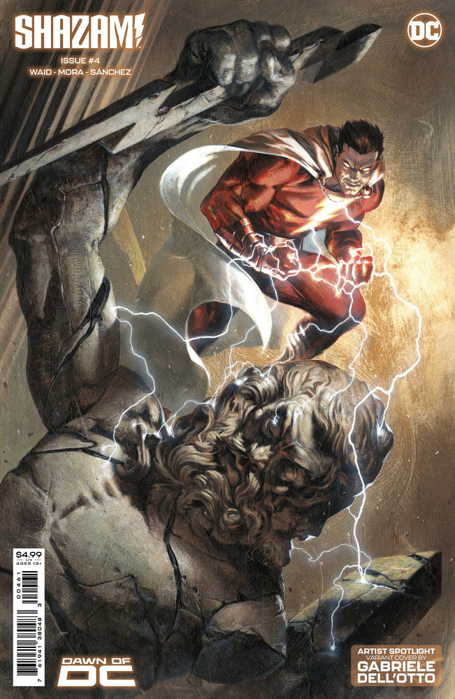 Shazam #4 D Gabriele Dell'Otto Artist Spotlight Card Stock Variant (10/03/2023) Dc (ONLINE ORDER ONLY)