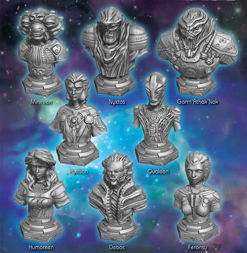 SHG7032 Among The Stars Miniatures Board Game Expansion Stronghold Games (ONLINE ORDER ONLY)