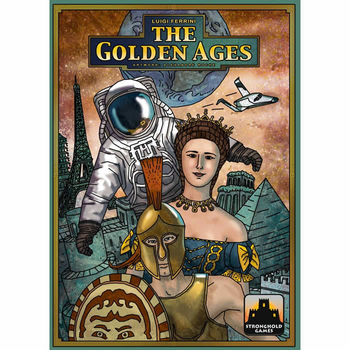 SHG8016 The Golden Ages Historical Board Game Stronghold Games (ONLINE ORDER ONLY)