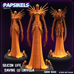 3D Printed Papsikels Silicon Life Davine Lu Linvega Set October 2024 Cyberpunk 28mm 32mm (Online Only)