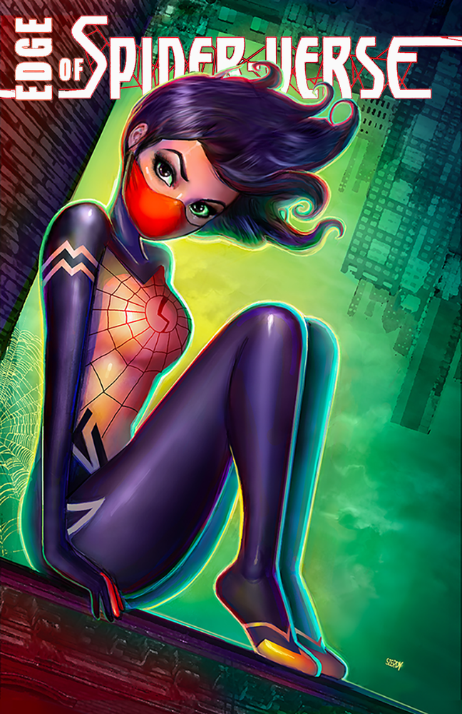[Signed by Nathan Szerdy] EDGE OF SPIDER-VERSE #1 UNKNOWN COMICS NATHAN SZERDY EXCLUSIVE VAR [IN STOCK] (ONLINE ORDER ONLY)