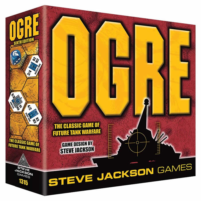 SJG1315 Ogre 6th Edition Board Game Steve Jackson Games (ONLINE ORDER ONLY)