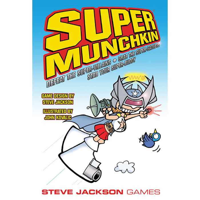 SJG1440 Super Munchkin Card Game Steve Jackson Games (ONLINE ORDER ONLY)