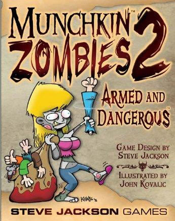 SJG1482 Munchkin Zombies 2 Armed and Dangerous by Steve Jackson (ONLINE ORDER ONLY)