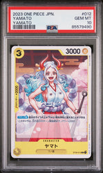2023 ONE PIECE JAPANESE STARTER DECK-YAMATO YAMATO #12 - PSA GEM MT 10 (Online Order Only)