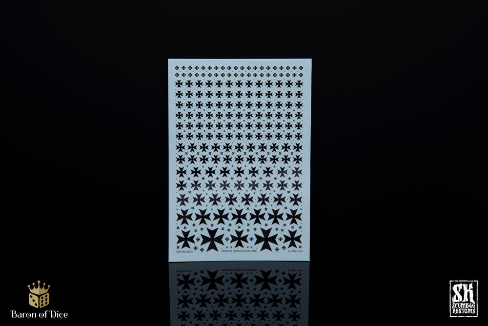 Templars A | Waterslide Decals | Baron of Dice x Scumb4g Kustoms