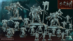 3D Printed Archvillain Games Bastion of Light Sacral Knights Deliverance 28 32mm D&D (Online Only)