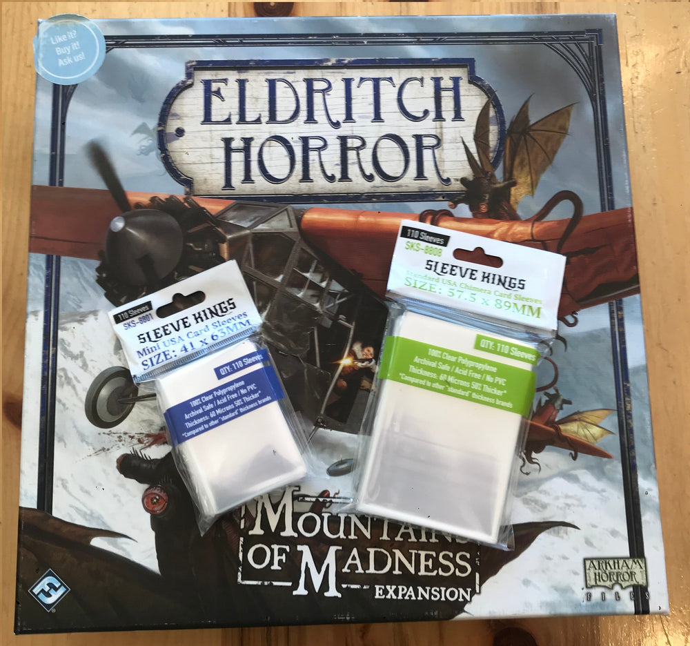 "Eldritch Horror" Complete Compatible Sleeve Bundle (8801 X 9 + 8808 X 14 + 8820 X1) (ONLINE ORDER ONLY)