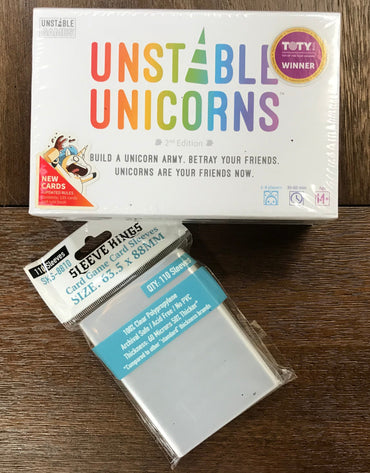 "Unstable Unicorns" Complete Compatible Sleeve Bundle (8810 X 4) (ONLINE ORDER ONLY)