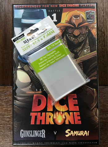 "Dice Throne: Season One" Compatible Card Sleeve Bundle (8808 X 2) (ONLINE ORDER ONLY)
