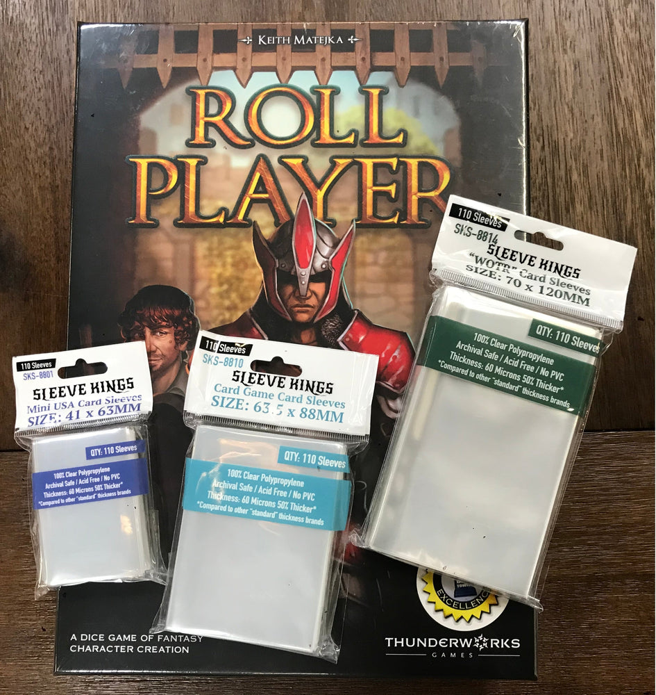 "ROLL PLAYER - Fiends & Familiars" Expansion Compatible Sleeve Bundle (8803 X 1 + 8810 X 1 + 8814 X 1) (ONLINE ORDER ONLY)