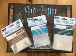 "Harry Potter: Hogwarts Battle" + Expansion Compatible Sleeve Bundle (8810 X 3 + 8826 X 2 + 8828 X 2) (ONLINE ORDER ONLY)