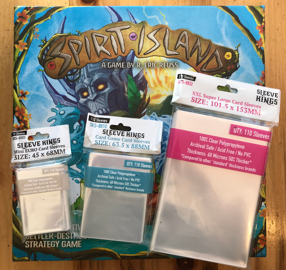 "Spirit Island" Compatible Sleeve Bundle (8803 X 1 + 8810 X 2 + 8832 X 1) (ONLINE ORDER ONLY)