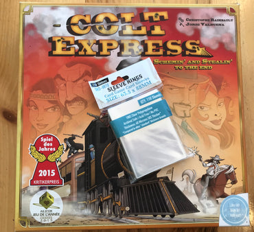 "Colt Express"+ Expansions Compatible Sleeve Bundle (8810 X 5) (ONLINE ORDER ONLY)