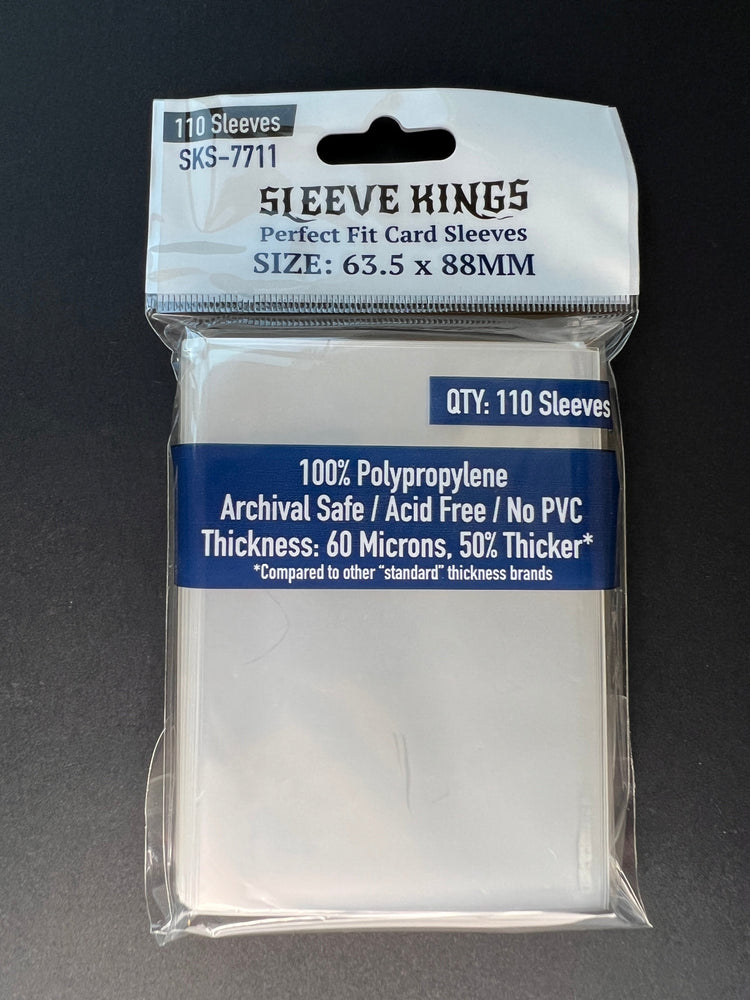 Perfect Fit Internal (Inner) Card Sleeves (63.5x88mm) 110 Pack, 60 Microns, SKS-7711 (ONLINE ORDER ONLY)