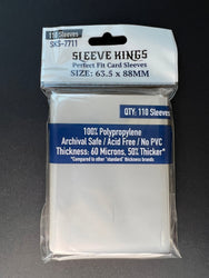 Perfect Fit Internal (Inner) Card Sleeves (63.5x88mm) 110 Pack, 60 Microns, SKS-7711 (ONLINE ORDER ONLY)