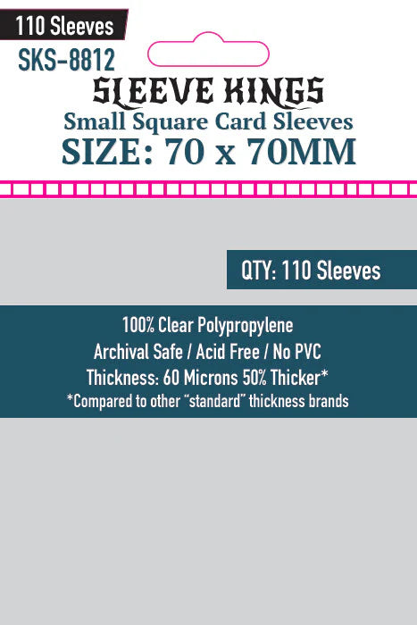 Sleeve Kings: 70x70mm Sleves