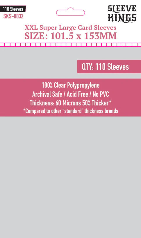 Sleeve Kings: 101.5x153mm Sleves