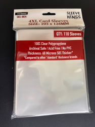 4XL Game Card Sleeves (103x128mm) 110 Pack, 60 Micron, SKS-8834 (ONLINE ORDER ONLY)