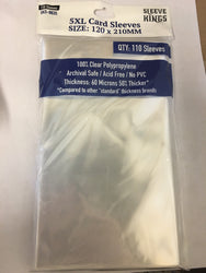 5XL Game Card Sleeves (120x210mm) 110 Pack, 60 Micron, SKS-8835 (ONLINE ORDER ONLY)