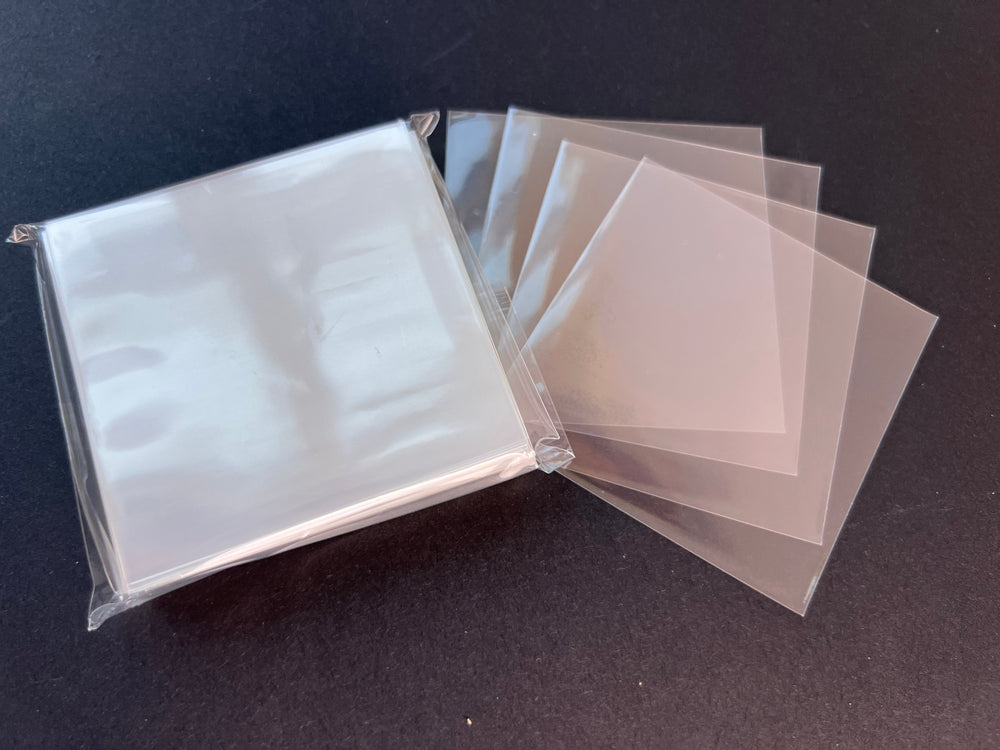 Perfect Square Standard Sleeves (63.5x63.5mm) 110 Pack, 60 Microns, SKS-8847 (ONLINE ORDER ONLY)
