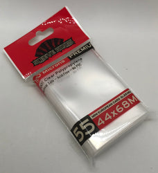 Premium Mini European Card Sleeves (44x68mm) 55 Pack, 100 Micron, SKS-9902 (ONLINE ORDER ONLY)