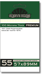 Premium Standard American Card Sleeves (57x89mm) 55 Pack, 100 Micron, SKS-9903 (ONLINE ORDER ONLY)