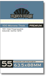 Premium Standard Card Game Sleeves (63.5x88mm) 55 Pack, 100 Micron, SKS-9905 (ONLINE ORDER ONLY)